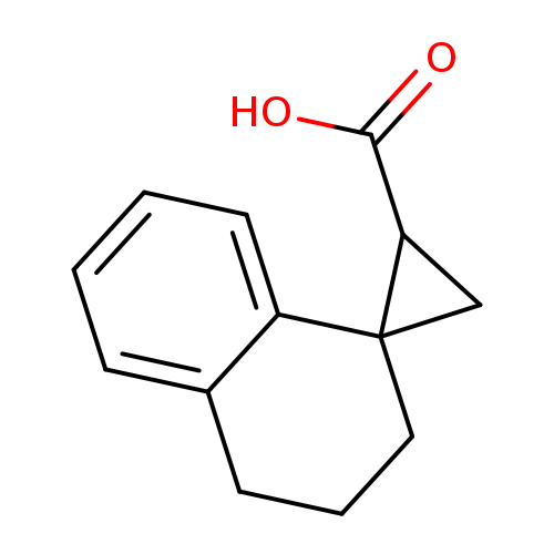 3',4'-dihydro-2'H-spiro[cyclopropane-1,1'-naphthalene]-3-carboxylic acid