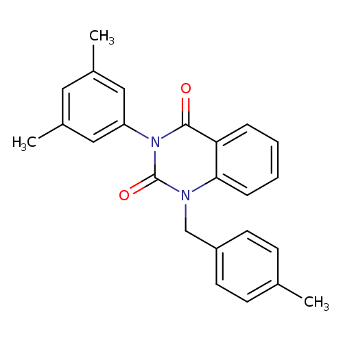 3-(3,5-dimethylphenyl)-1-[(4-methylphenyl)methyl]-1,2,3,4-tetrahydroquinazoline-2,4-dione