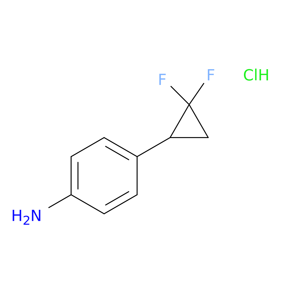 4-(2,2-difluorocyclopropyl)aniline hydrochloride