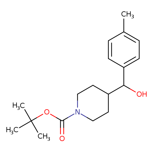tert-Butyl 4-[hydroxy(4-methylphenyl)methyl]piperidine-1-carboxylate
