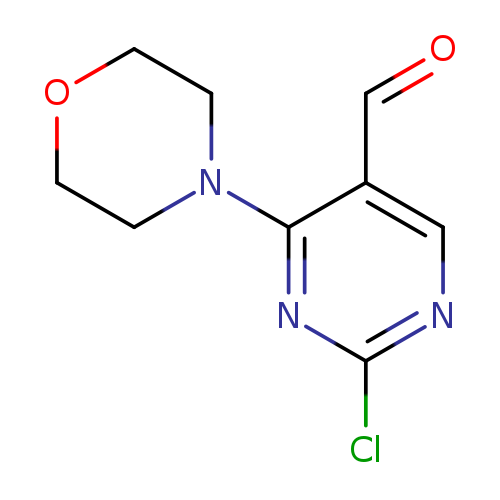 5-Pyrimidinecarboxaldehyde, 2-chloro-4-(4-morpholinyl)-
