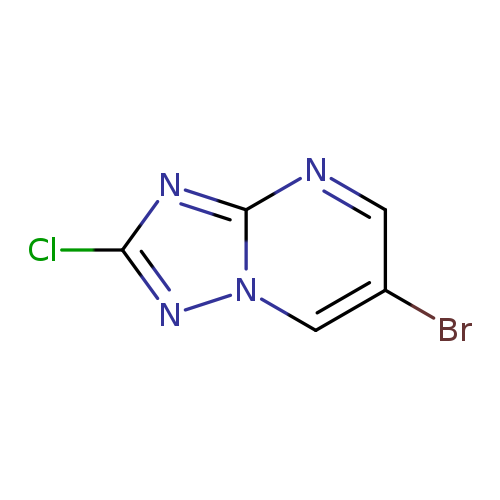6-bromo-2-chloro-[1,2,4]triazolo[1,5-a]pyrimidine