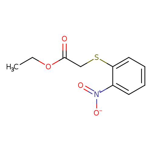 Ethyl 2-nitrophenylmercaptoacetate