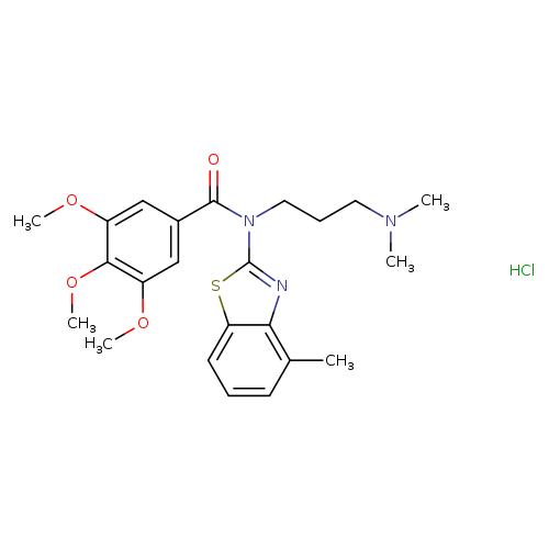 N-[3-(dimethylamino)propyl]-3,4,5-trimethoxy-N-(4-methyl-1,3-benzothiazol-2-yl)benzamide hydrochloride
