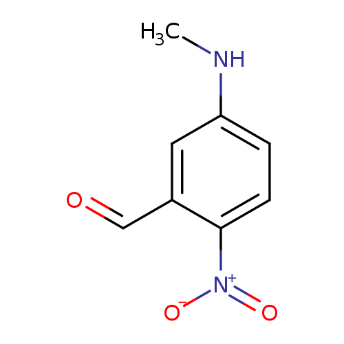 Benzaldehyde, 5-(methylamino)-2-nitro-
