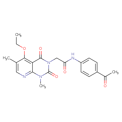 N-(4-acetylphenyl)-2-{5-ethoxy-1,6-dimethyl-2,4-dioxo-1H,2H,3H,4H-pyrido[2,3-d]pyrimidin-3-yl}acetamide