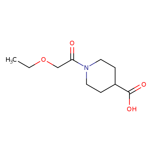 1-(Ethoxyacetyl)piperidine-4-carboxylic acid
