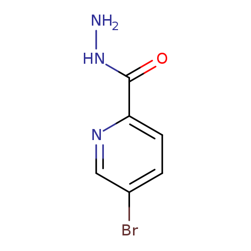 2-Pyridinecarboxylicacid, 5-bromo-, hydrazide