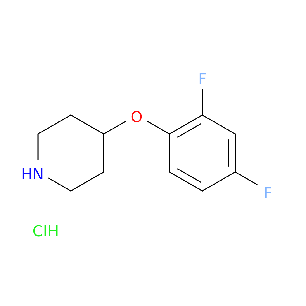 4-(2,4-Difluorophenoxy)piperidine hydrochloride