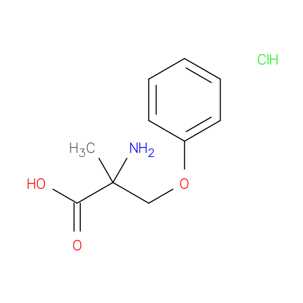 2-amino-2-methyl-3-phenoxypropanoic acid hydrochloride