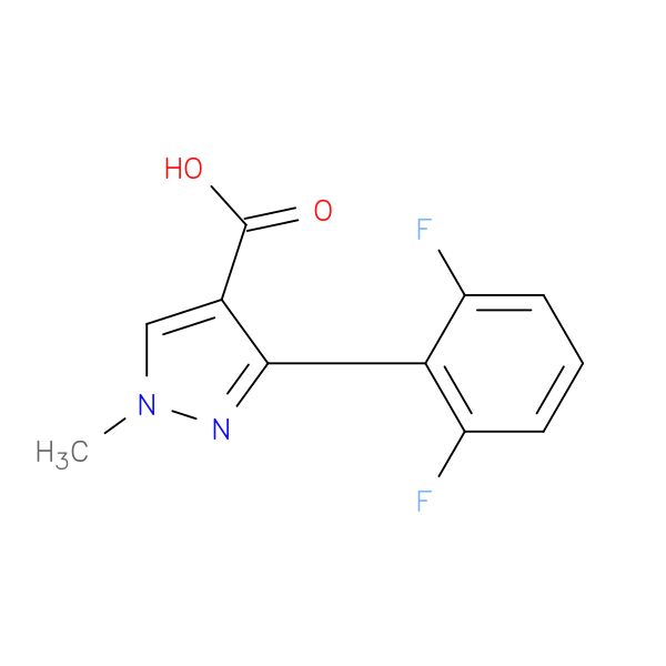 3-(2,6-difluorophenyl)-1-methyl-1H-pyrazole-4-carboxylic acid