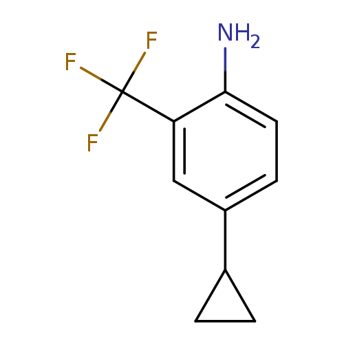 4-cyclopropyl-2-(trifluoromethyl)aniline