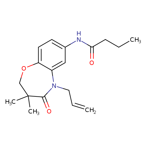 N-[3,3-dimethyl-4-oxo-5-(prop-2-en-1-yl)-2,3,4,5-tetrahydro-1,5-benzoxazepin-7-yl]butanamide