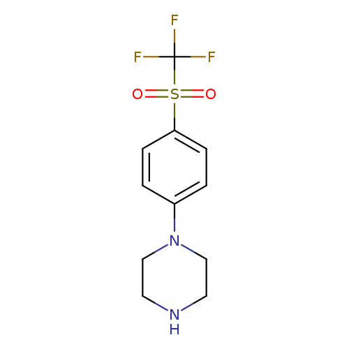 1-(4-trifluoromethanesulfonylphenyl)piperazine