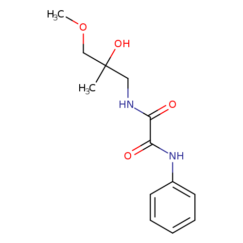 N-(2-hydroxy-3-methoxy-2-methylpropyl)-N'-phenylethanediamide
