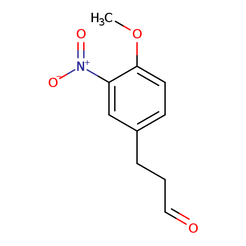 3-(4-methoxy-3-nitrophenyl)propanal