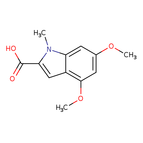 4,6-dimethoxy-1-methyl-1H-indole-2-carboxylic acid