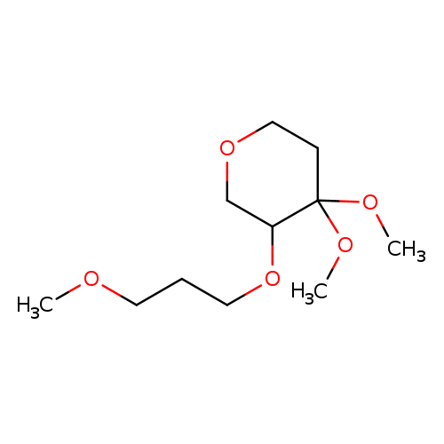 4,4-dimethoxy-3-(3-methoxypropoxy)oxane
