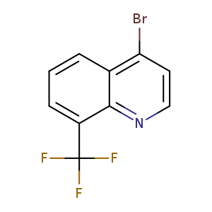 Quinoline, 4-bromo-8-(trifluoromethyl)-