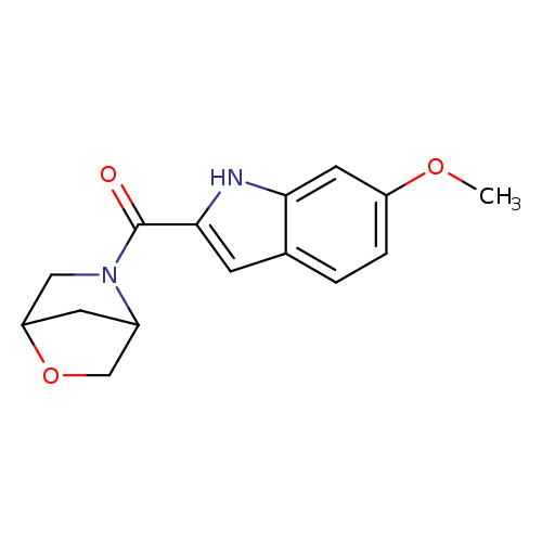 6-methoxy-2-{2-oxa-5-azabicyclo[2.2.1]heptane-5-carbonyl}-1H-indole