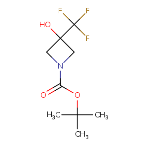 TERT-BUTYL 3-HYDROXY-3-(TRIFLUOROMETHYL)AZETIDINE-1-CARBOXYLATE