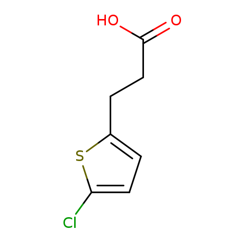 3-(5-chlorothiophen-2-yl)propanoic acid