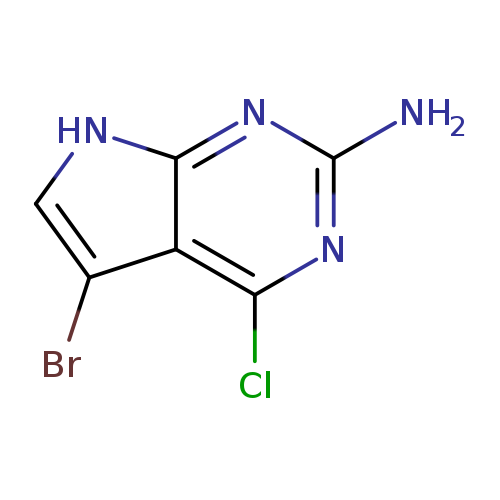 5-Bromo-4-chloro-7h-pyrrolo[2,3-d]pyrimidin-2-amine