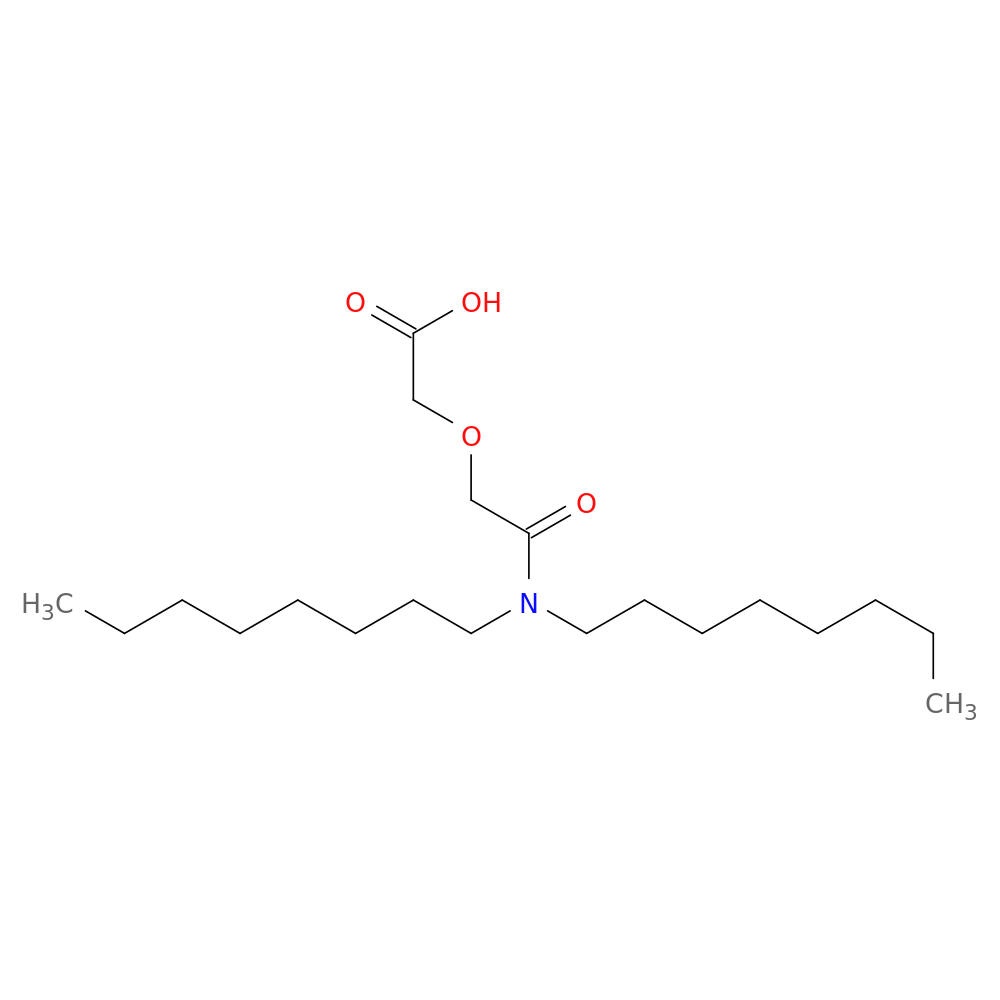 2-(2-(Dioctylamino)-2-oxoethoxy)acetic acid