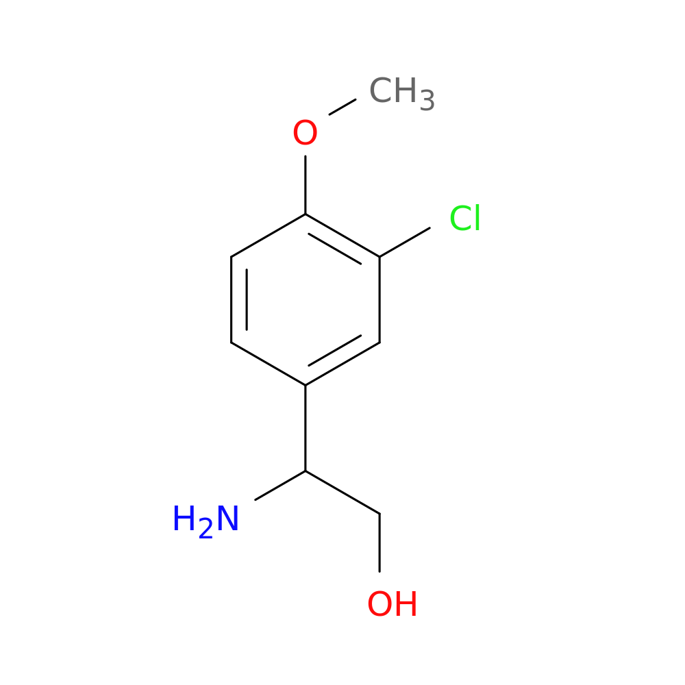 2-Amino-2-(3-chloro-4-methoxyphenyl)ethanol