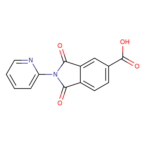 1,3-Dioxo-2-pyridin-2-ylisoindoline-5-carboxylic acid