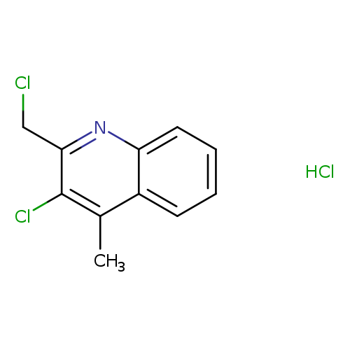 3-Chloro-2-(chloromethyl)-4-methylquinoline, HCl