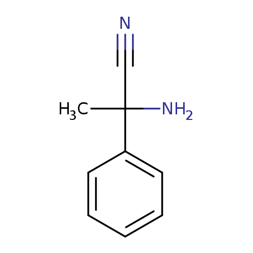 Benzeneacetonitrile, a-amino-a-methyl-