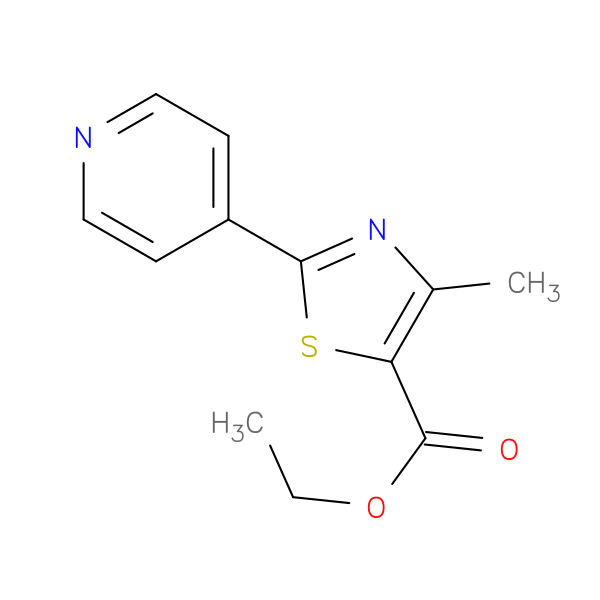 Ethyl 4-methyl-2-(pyridin-4-yl)thiazole-5-carboxylate