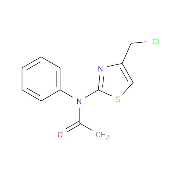 N-(4-(Chloromethyl)thiazol-2-yl)-N-phenylacetamide
