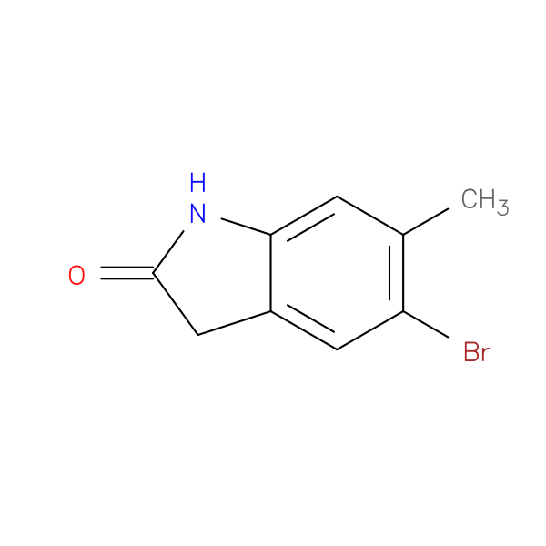 5-Bromo-6-methylindolin-2-one
