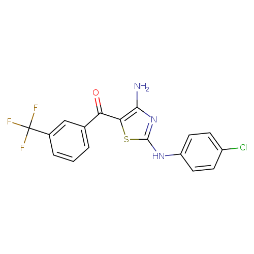 N2-(4-chlorophenyl)-5-[3-(trifluoromethyl)benzoyl]-1,3-thiazole-2,4-diamine