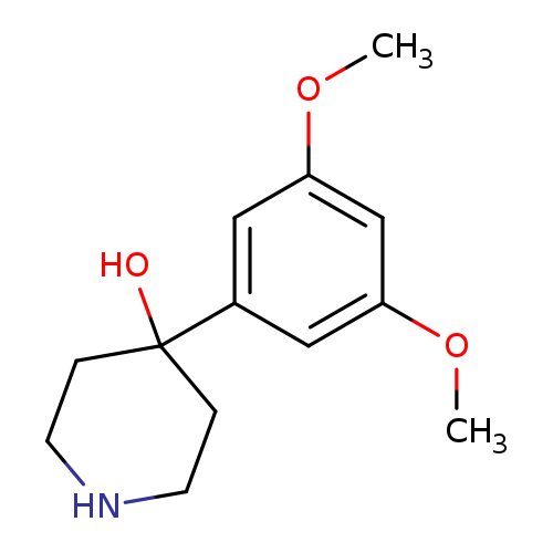 4-(3,5-dimethoxyphenyl)piperidin-4-ol