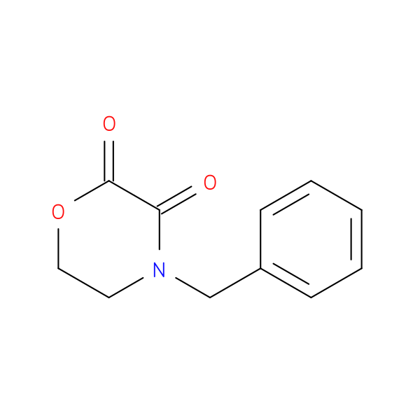 4-benzylmorpholine-2,3-dione