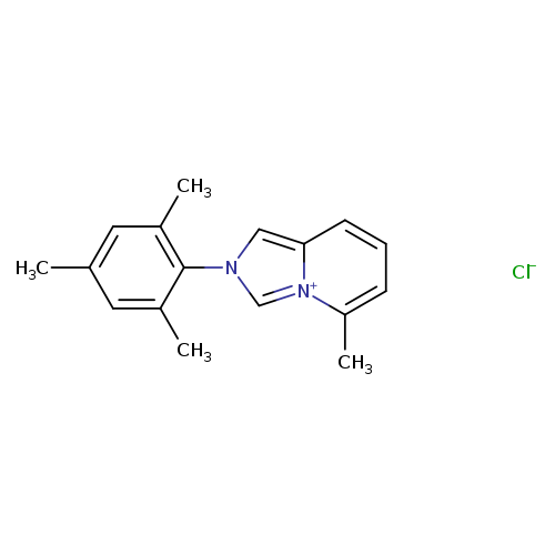 2-(2,4,6-Trimethylphenyl)-5-methylimidazo[1,5-a]pyridinim  chloride