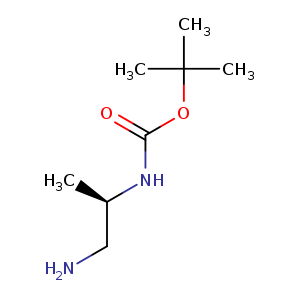 Carbamic acid, N-[(1R)-2-amino-1-methylethyl]-, 1,1-dimethylethyl ester
