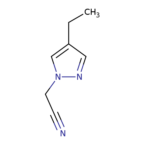 2-(4-ethyl-1H-pyrazol-1-yl)acetonitrile
