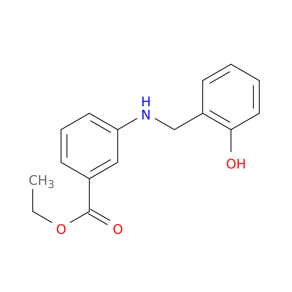Ethyl 3-[(2-hydroxybenzyl)amino]benzoate