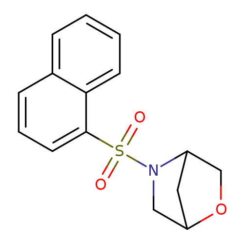 5-(naphthalene-1-sulfonyl)-2-oxa-5-azabicyclo[2.2.1]heptane