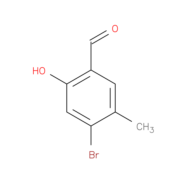 4-Bromo-2-hydroxy-5-methylbenzaldehyde