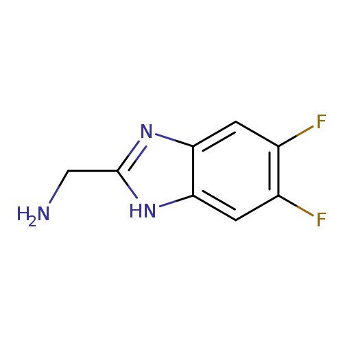 (5,6-Difluoro-1H-1,3-benzodiazol-2-yl)methanamine