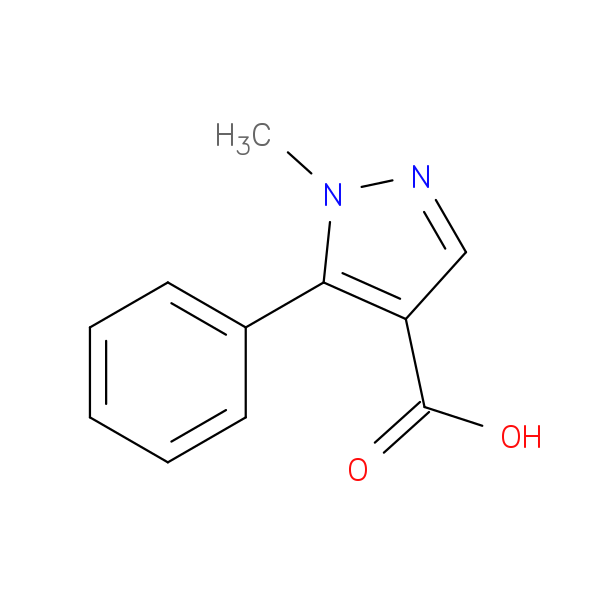 1-Methyl-5-phenyl-1H-pyrazole-4-carboxylic acid