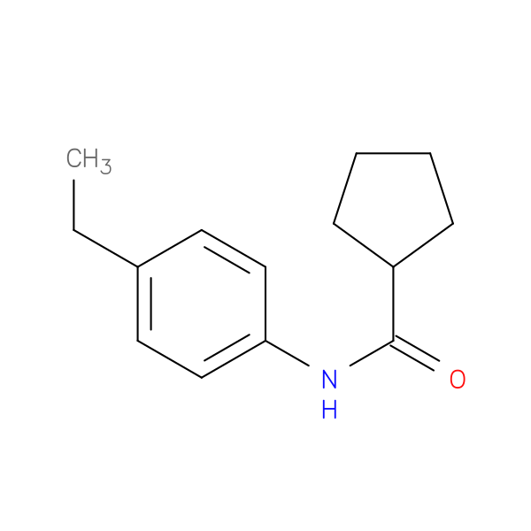 Cyclopentanecarboxamide, N-(4-ethylphenyl)- (9CI)