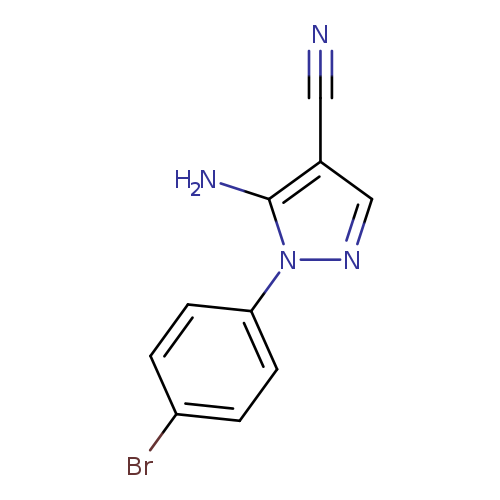 5-Amino-1-(4-bromophenyl)-1H-pyrazole-4-carbonitrile