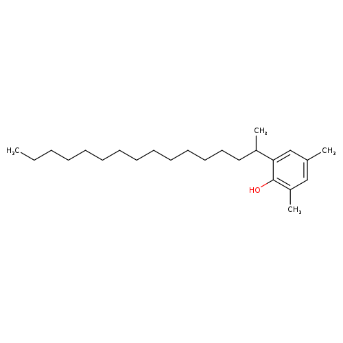 Phenol,2,4-dimethyl-6-(1-methylpentadecyl)-