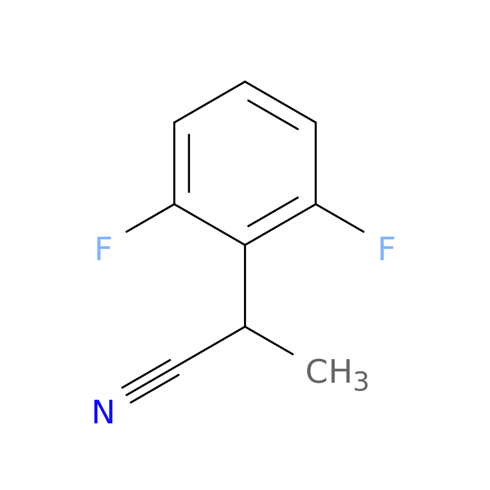 2-(2,6-difluorophenyl)propanenitrile